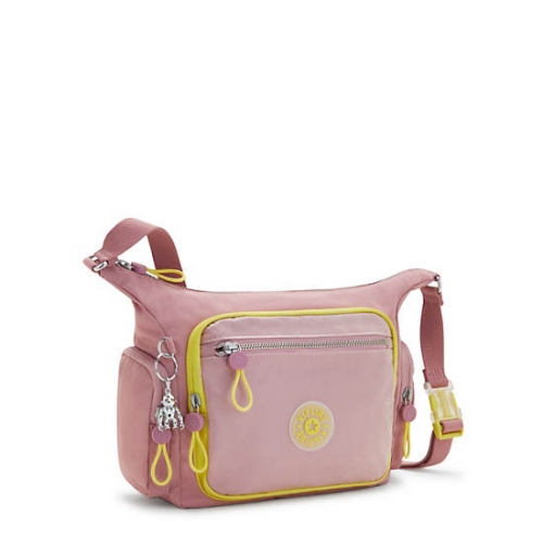 Pink Kipling Gabbie Small Crossbody Bags | AE804XBEZ