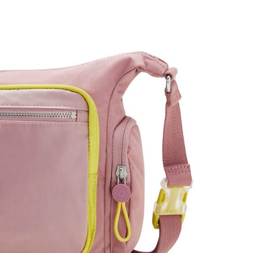 Pink Kipling Gabbie Small Crossbody Bags | AE804XBEZ