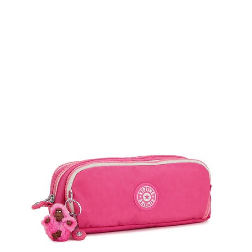 Pink Kipling Gitroy Pencil Case | AE956XVGD