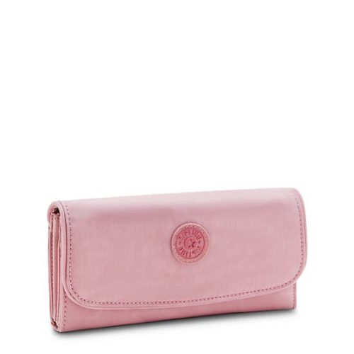 Pink Kipling Money Land Snap Wallets | AE107QXVI