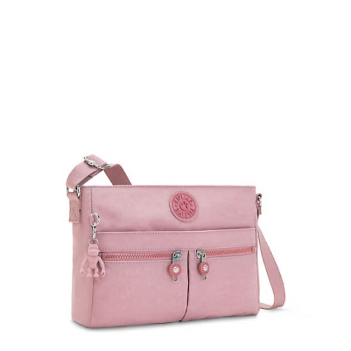 Pink Kipling New Angie Crossbody Bags | AE624NCHP