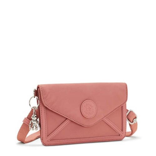 Pink Kipling New Lelio Crossbody Bags | AE314HZLO