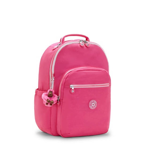 Pink Kipling Seoul Large Iconic 15