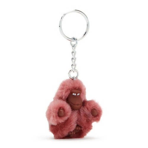 Pink Kipling Sven Extra Small Classic Monkey Keychains | AE610WLSX