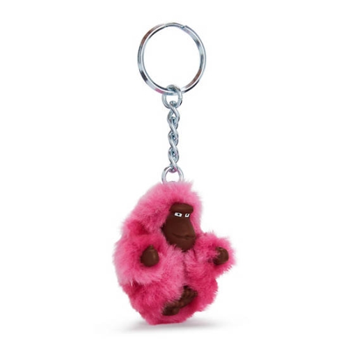 Pink Kipling Sven Extra Small Fashion Monkey Keychains | AE286VQAP