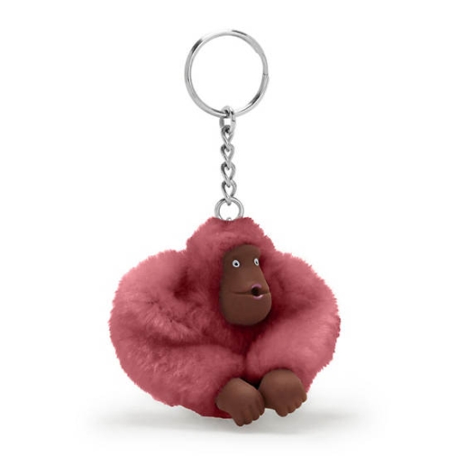 Pink Kipling Sven Monkey Keychains | AE347DSLI