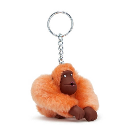 Pink Kipling Sven Small Monkey Keychains | AE348KDGQ