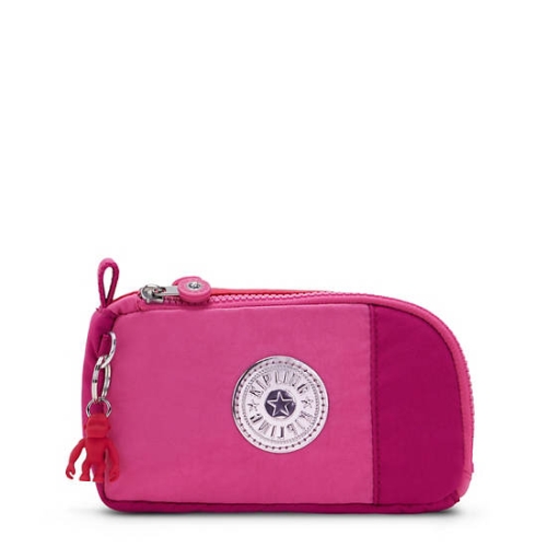 Pink Kipling Tibby Classic Pouch Bags | AE682EWDI