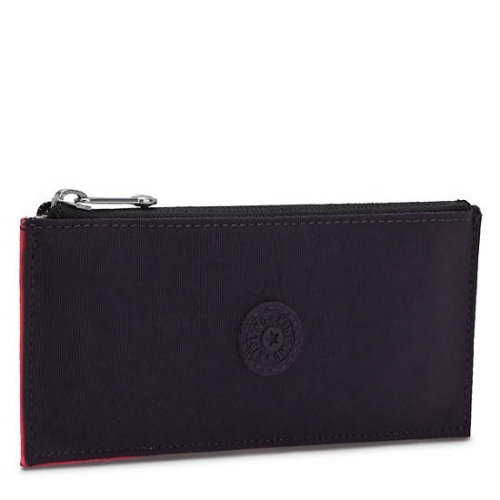 Pink Purple Kipling BrionClassic Card Case Pouches | AE067JNKU