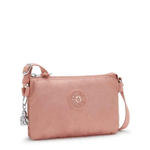 Pink Rose Kipling Creativity XB Crossbody Bags | AE597UZGH