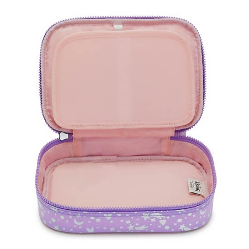 Purple Kipling 100 Pens Printed Case Pouches | AE725YWVB