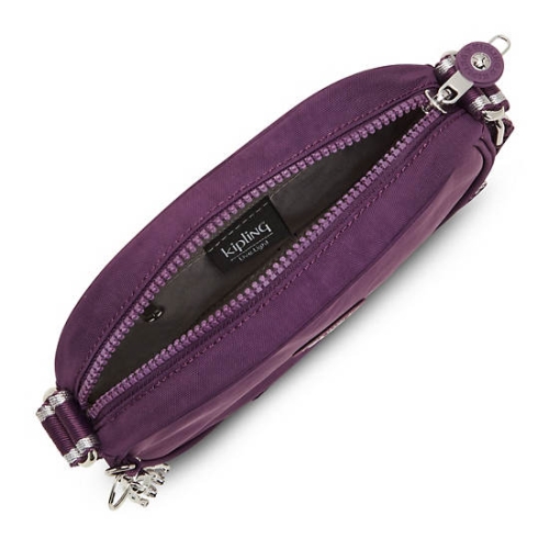 Purple Kipling Gema Crossbody Bags | AE276EWMU