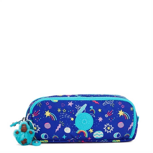 Purple Kipling Gitroy Printed Pencil Case Pouches | AE581KWFB