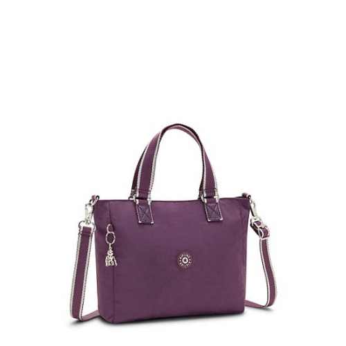 Purple Kipling Venla Tote Bags | AE178RZSA