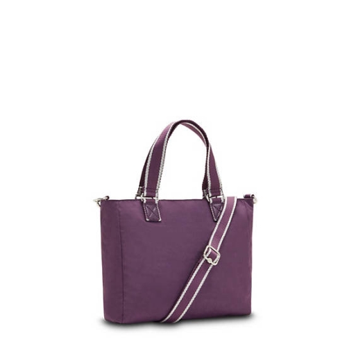 Purple Kipling Venla Tote Bags | AE178RZSA