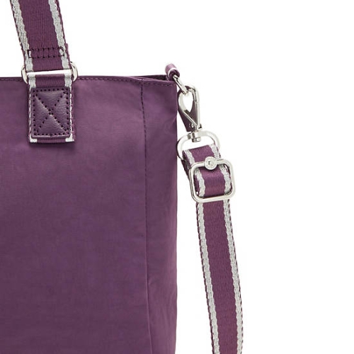 Purple Kipling Venla Tote Bags | AE178RZSA