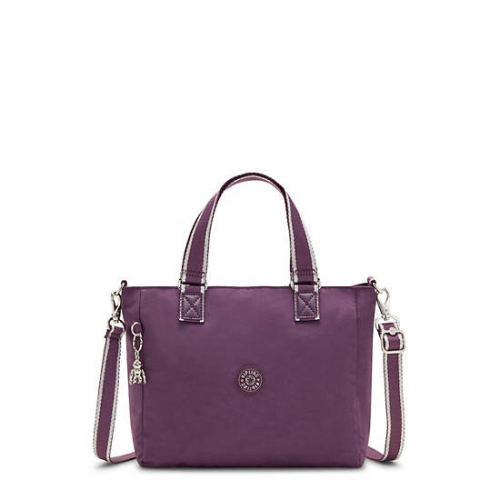 Purple Kipling Venla Tote Bags | AE178RZSA