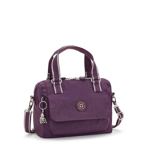 Purple Kipling Zeva Handbags | AE308WSVB