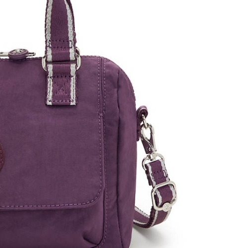 Purple Kipling Zeva Handbags | AE308WSVB