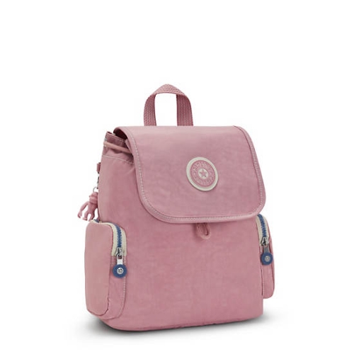 Purple Pink Kipling Ebba Backpacks | AE382DHAQ