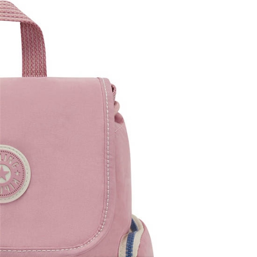 Purple Pink Kipling Ebba Backpacks | AE382DHAQ