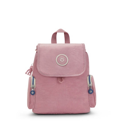 Purple Pink Kipling Ebba Backpacks | AE382DHAQ