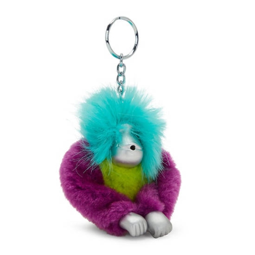 Red Green Kipling Fun Hair Sven Monkey Keychains | AE089ZSAB