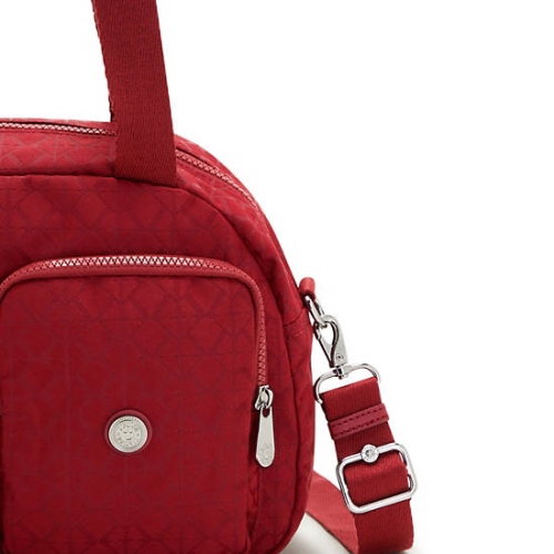 Red Kipling Cool Defea Iconic Shoulder Bags | AE087XUSD