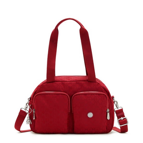 Red Kipling Cool Defea Iconic Shoulder Bags | AE087XUSD