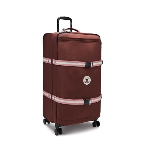 Red Kipling Spontaneous Large Rolling Suitcases | AE279QONF