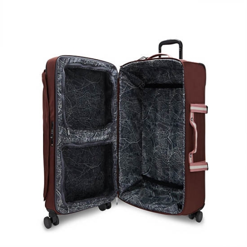 Red Kipling Spontaneous Large Rolling Suitcases | AE279QONF