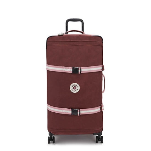 Red Kipling Spontaneous Large Rolling Suitcases | AE279QONF