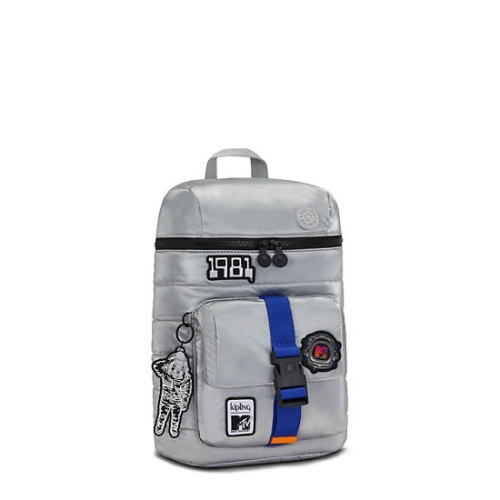 Silver Kipling Bosko MTV Backpacks | AE401TQVA