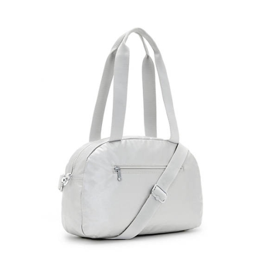 Silver Kipling Cool Defea Metallic Shoulder Bags | AE023CLZN