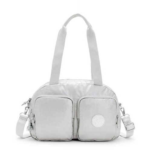 Silver Kipling Cool Defea Metallic Shoulder Bags | AE023CLZN