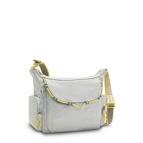 Silver Kipling Gabbie Small Crossbody Bags | AE541SEAL