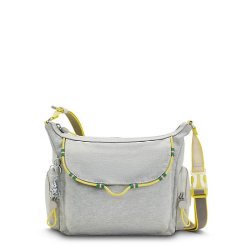 Silver Kipling Gabbie Small Crossbody Bags | AE541SEAL