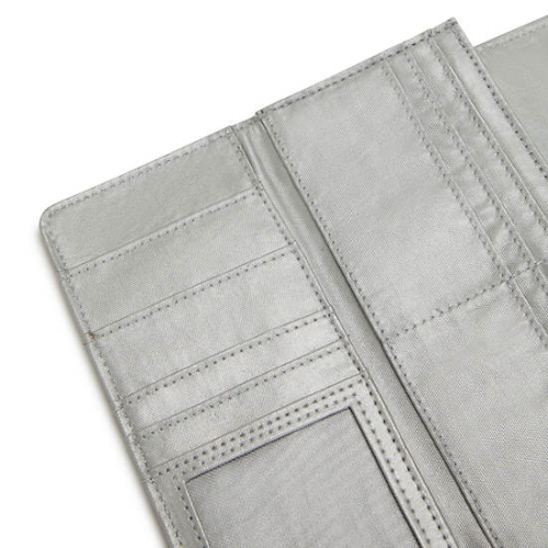 Silver Kipling Money Land Metallic Snap Wallets | AE672KJYB