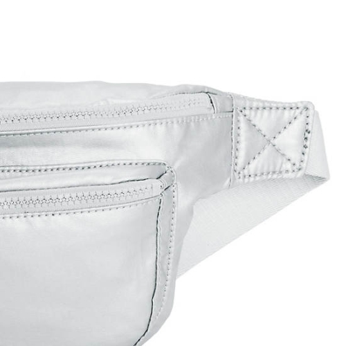 Silver Kipling Yasemina Extra Large Metallic Waist Bags | AE691NYTU