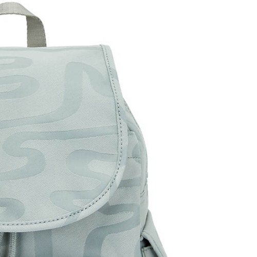 Turquoise Kipling City Pack Small Classic Printed Backpacks | AE471UJGP