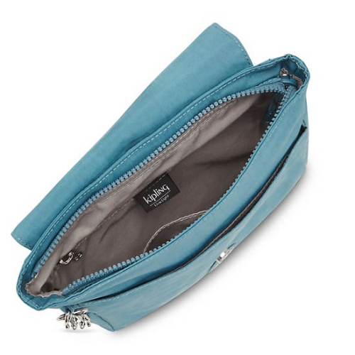 Turquoise Kipling Dannie Small Backpacks | AE374KVRO