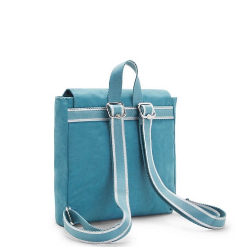 Turquoise Kipling Dannie Small Backpacks | AE374KVRO