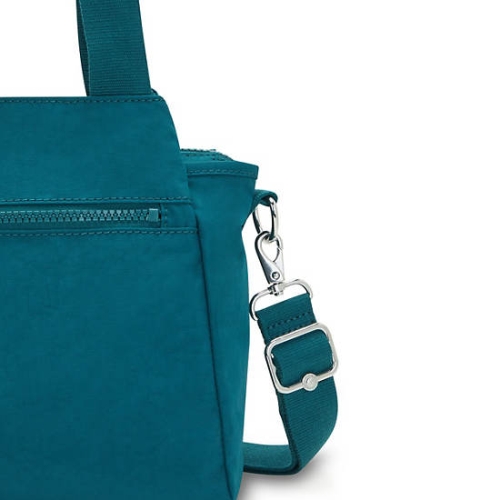 Turquoise Kipling Elysia Shoulder Bags | AE750ZIQB