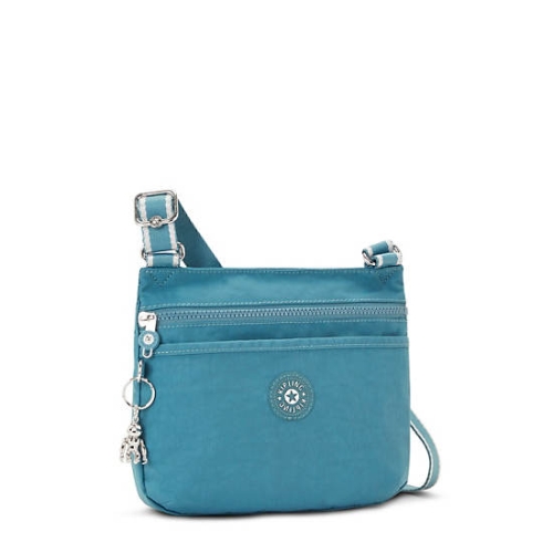 Turquoise Kipling Emmylou Crossbody Bags | AE462DVQI