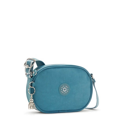 Turquoise Kipling Gema Crossbody Bags | AE568GESI