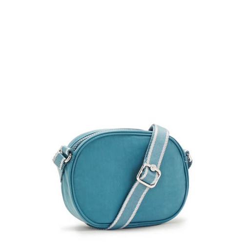 Turquoise Kipling Gema Crossbody Bags | AE568GESI