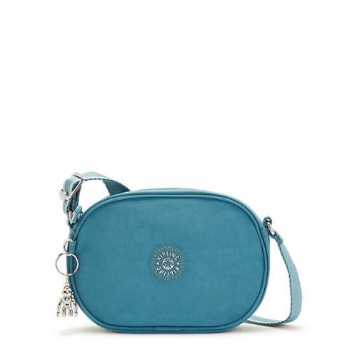 Turquoise Kipling Gema Crossbody Bags | AE568GESI