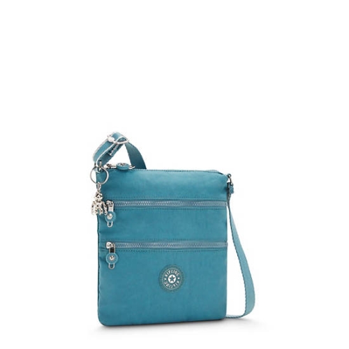 Turquoise Kipling Keiko Crossbody Mini Bags | AE957KPZV