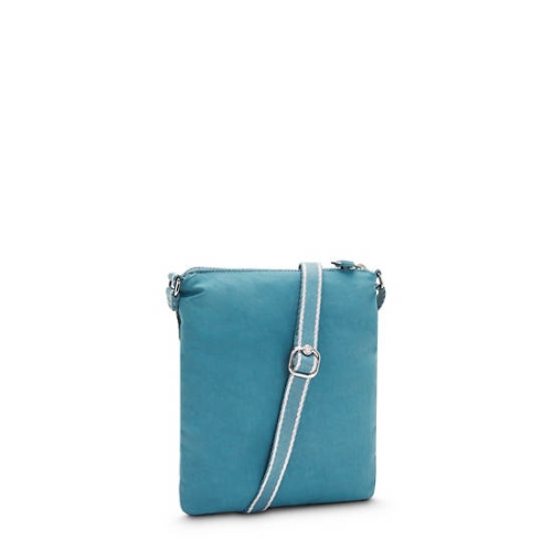 Turquoise Kipling Keiko Crossbody Mini Bags | AE957KPZV