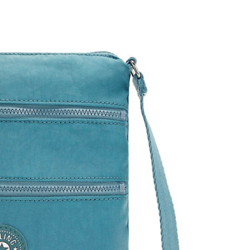 Turquoise Kipling Keiko Crossbody Mini Bags | AE957KPZV